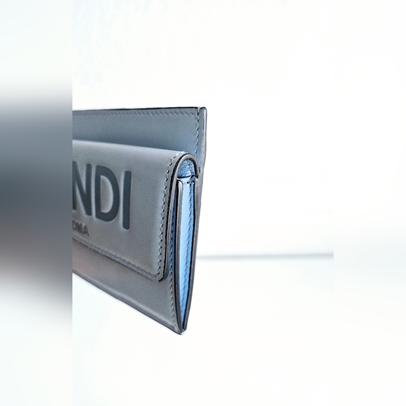Fendi Sky Blue Card Holder - Picture 3 of 6